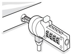 TARGUS PA410S - Verwendung der DEFCON SecureSpacer - 1
