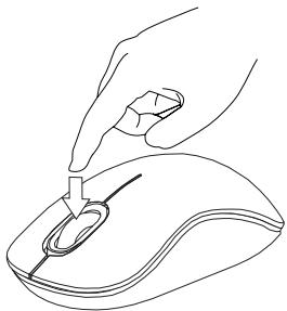 TARGUS WIRELESS COMFORT LASER MOUSE - Programming af din Mus (Kun til Windows) - 1