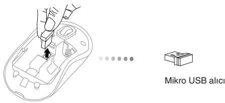 TARGUS WIRELESS COMFORT LASER MOUSE - Pilleri Yerleistirme - 5