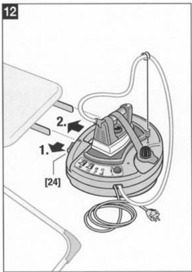 WHITE & BROWN DB 716 - Fonction de soufflerie (pousser l'interrupteur [6] vers la gauche) - 4
