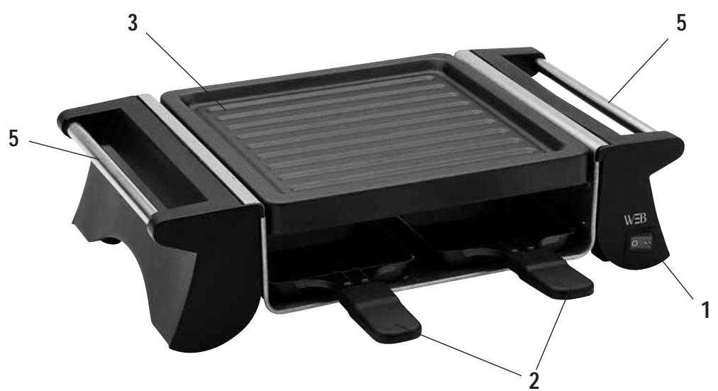 WHITE & BROWN S 135 - DESCRIPTION OF THE APPLIANCE - 1