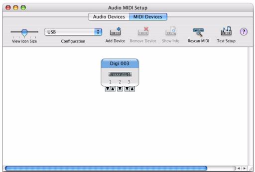 DIGIDESIGN 003 - Pour configurer votre studio MIDI dans AMS : - 1