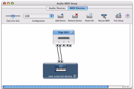 DIGIDESIGN 003 - Pour configurer votre studio MIDI dans AMS : - 2