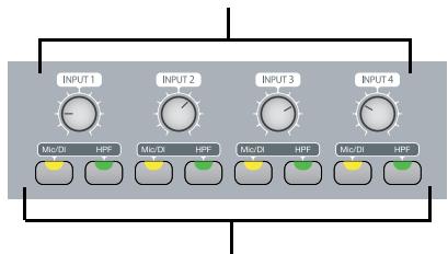 DIGIDESIGN 003 - Pour utiliser un micro doté d'un connecteur XLR : - 2