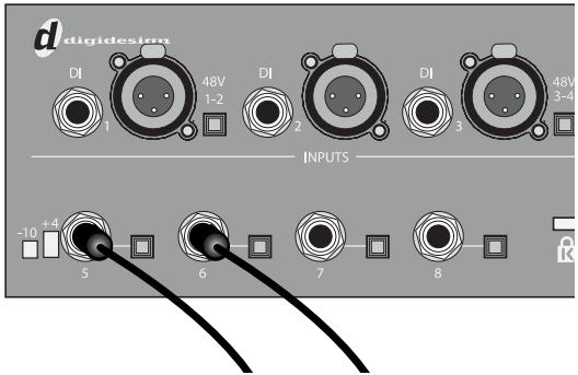 DIGIDESIGN 003 - Pour utiliser un clavier ou une console de mixage avec 003 ou 003 Rack : - 1