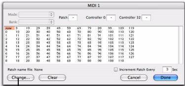 DIGIDESIGN MBOX 2 MICRO - Pour importer des noms de patch MIDI dans pro tools : - 3