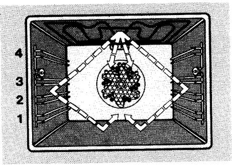 JUNO HEE5466.1WS - Chauffage avec air chaud - 1