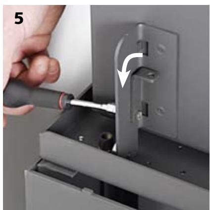 STUV 16-H - Attachment of the link lugs "stove - support plate" - 3
