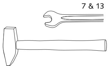 STUV 16-H - Benodigd gereedschap - 1