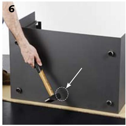 STUV 16-H - Préparation du kit arrivée d'air extérieur (en option) - 5