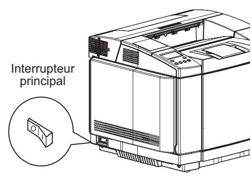 TALLYGENICOM 8108N - Allumage de l'imprimante - 1