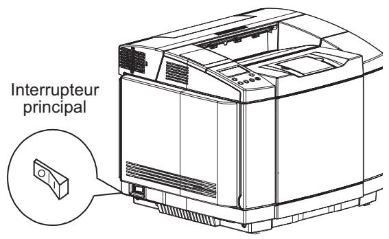 TALLYGENICOM 8108N - Éteindre l'imprimante - 1