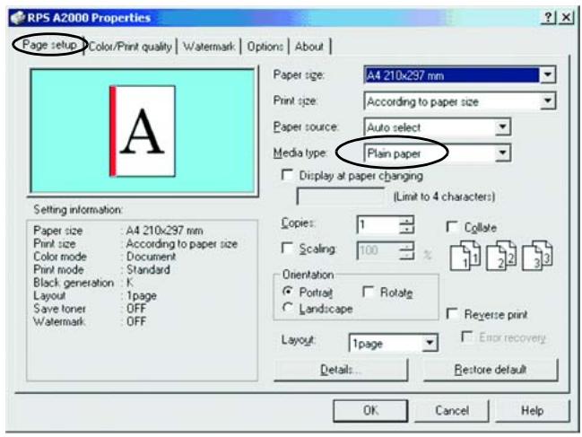 TALLYGENICOM 8108N - Procédure (exemple avec windows® 2000) - 1
