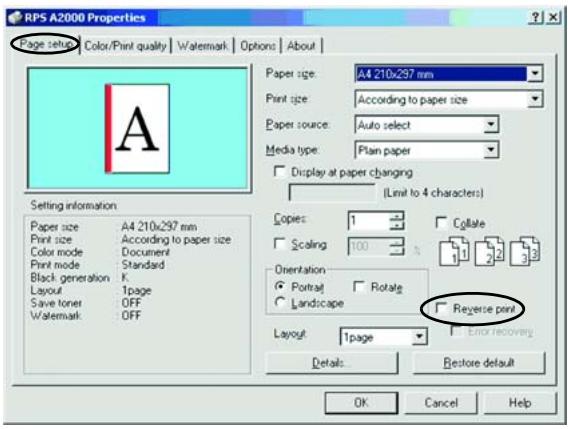 TALLYGENICOM 8108N - Procédure (exemple avec windows® 2000) - 1