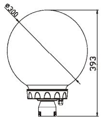 BEGLEC LED BALL INDOOR - ESPECIFICACIONES - 1