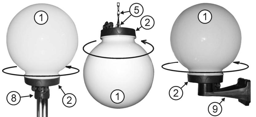 BEGLEC LED BALL INDOOR - Description: - 1