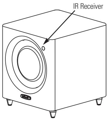 POLK AUDIO DSW MICROPRO 1000 - IR Connection (DSW2000/DSW3000/DSW4000) - 2