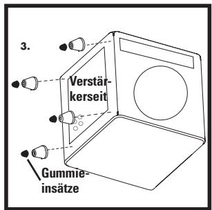 POLK AUDIO DSW PRO 500 - PLATZIERUNG DES SUBWOOFERS IN EINER SCHRANKWAND - 3