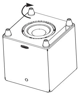 POLK AUDIO DSW PRO 500 - Patas y pácas de alfombra - 1