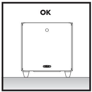 POLK AUDIO DSW PRO 500 - COLLOCAZIONE DEL SUBWOOFER IN UNA STANZA - 2