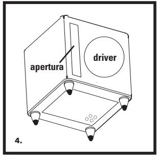 POLK AUDIO DSW PRO 500 - COLLOCAZIONE DEL SUBWOOFER IN UN ARMADIETTO - 4