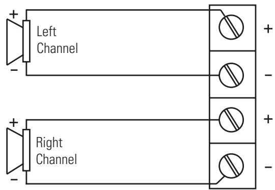 POLK AUDIO PA250.2 21 CHANNELS - REAR PANEL CONNECTIONS - 2
