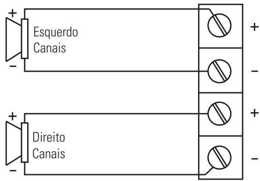 POLK AUDIO PA250.2 21 CHANNELS - FIGURA 3—CONEXOES DO AMPLIFICATOR—TRASEIRAS (PA250.2) - 2