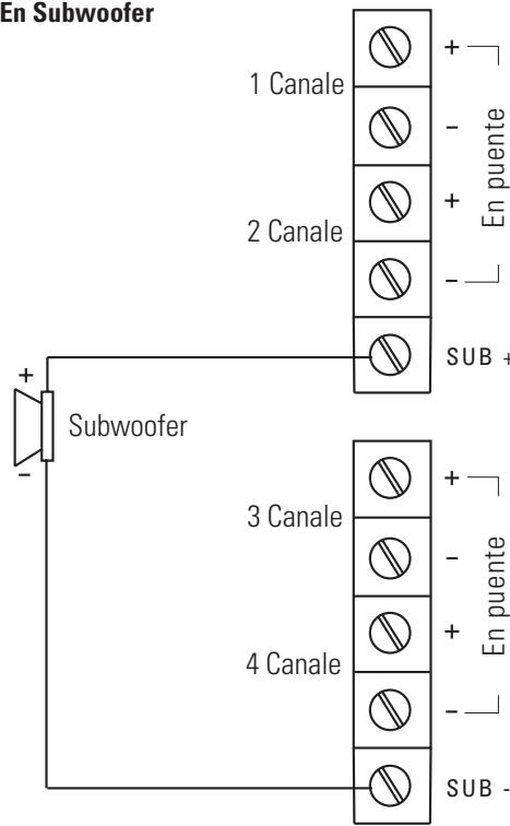POLK AUDIO PA500.4 - Funcionamento En Subwoofer - 1