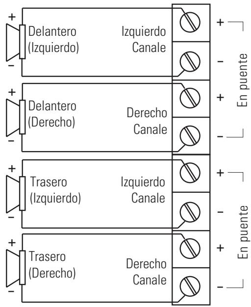 POLK AUDIO PA500.4 - FIGURE 4—SPEAKER WIRING DIAGRAMS (PA200.4) - 2