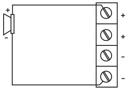 POLK AUDIO PA600.1 - ABBILDUNG 4—LAUTSPRECHER-VERKABELUNGSDIAGRAMME - 1
