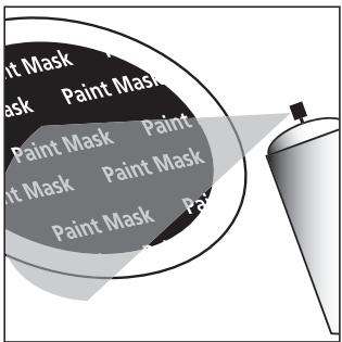 POLK AUDIO RC65I - Preparation à la peinture: - 1
