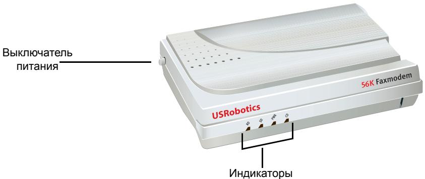 US ROBOTICS 56K SERIAL CONTROLLER FAXMODEM - KomnJIeKT NOCTABKN - 2
