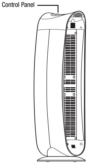 KAZ HFD-120 - OSCILLATING IFD™ TOWER AIR PURIFIER - 1