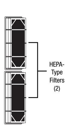 KAZ HHT-100 - PERMANENT HEPA TOWER AIR PURIFIERS - 2