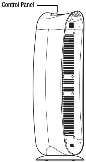 KAZ HHT-100 - PERMANENT HEPA TOWER AIR PURIFIERS - 1