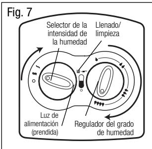 KAZ HWM-330 - AJUSTE DEL REGULADOR DE HUMEDAD - 1