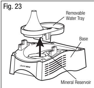 KAZ HWM-450 - CAUTION:DO NOT CLEAN THE HUMIDIFIER WITH THE POWER CORD PLUGGED IN THE ELECTRICAL OUTLET AS AN ELECTRICAL SHOCK COULD OCCUR. - 2