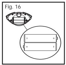 KAZ HY-041 - Instructions d'installation et de remplacement des PILES - 3