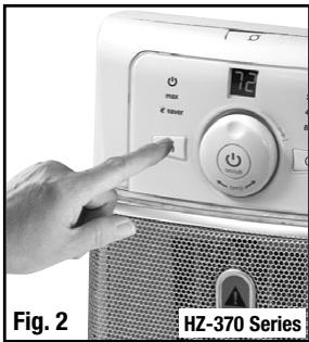 KAZ HZ-3750 - STEP 3: TEMPERATURE SET FUNCTION - 2
