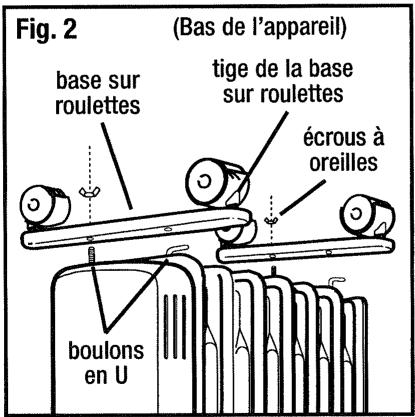 KAZ HZ-708C - Roulettes NE sont PAS assemblées correctement. - 1