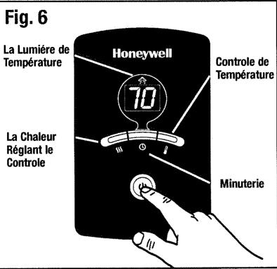 KAZ HZ-708C - Étape 2 : réglement de la chaleur - 1