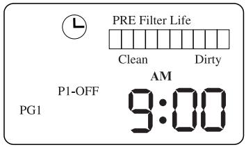 KAZ 17000 - NOTE: You are unable to set the OFF time to be the same as the ON time. - 2