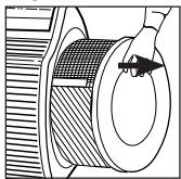 KAZ 17000 - ADVERTENCIA: DESENCHUFE EL APARATO ANTES DE EFFECTUAR SU MANTENIMIENTO. No lave el prefiltro de carbón ni el filtro HEPA, no son lavables. El agua los danaría. - 2