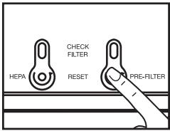 KAZ 17000 - To Reset Filter Indicator - 1