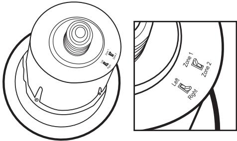 EDOBE XDOM LIGHTSPEAKER SYSTEM - Stap 4B: Systemet twoe zones instellen - 3