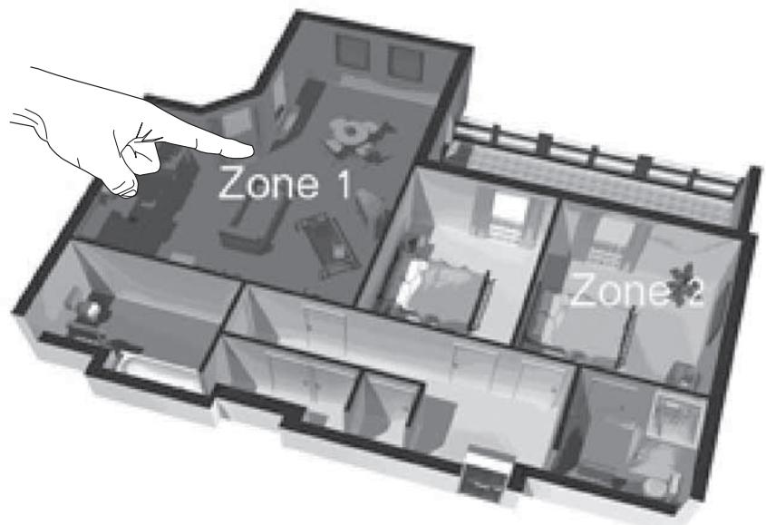 EDOBE XDOM LIGHTSPEAKER SYSTEM - Steg 4B: Stalla in ett två-zonssystem - 1