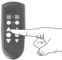 EDOBE XDOM LIGHTSPEAKER SYSTEM - Per diminuire/ augmentare la luminosità in zona 1 - 2