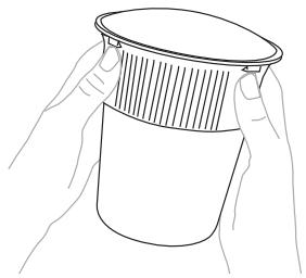 EDOBE XDOM LIGHTSPEAKER SYSTEM - Installing and Removing the Lens: - 1