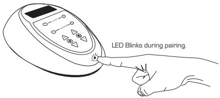 EDOBE XDOM LIGHTSPEAKER SYSTEM - Stap 5: De zender met de luidsprekers pairen. - 2