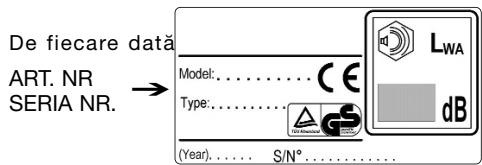 MOUNTFIELD M60 - IDENTIFICAREA PRODUSULUI - 1